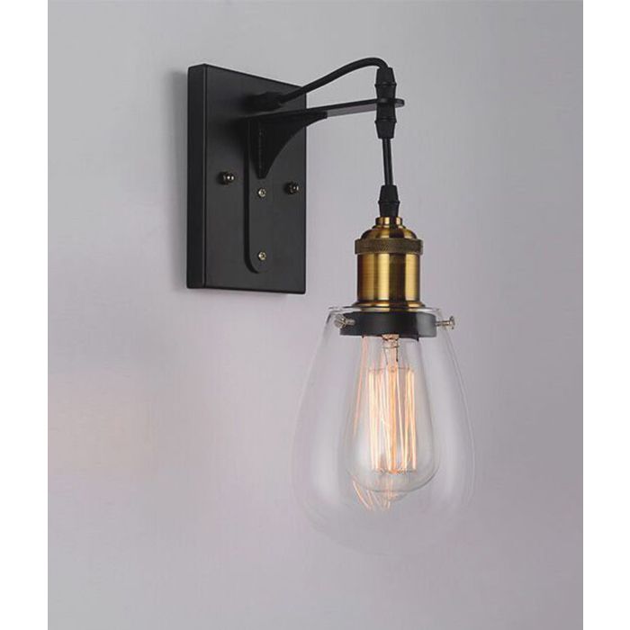 STRUNG Interior Surface Mounted Wall Light Black - STRUNG1