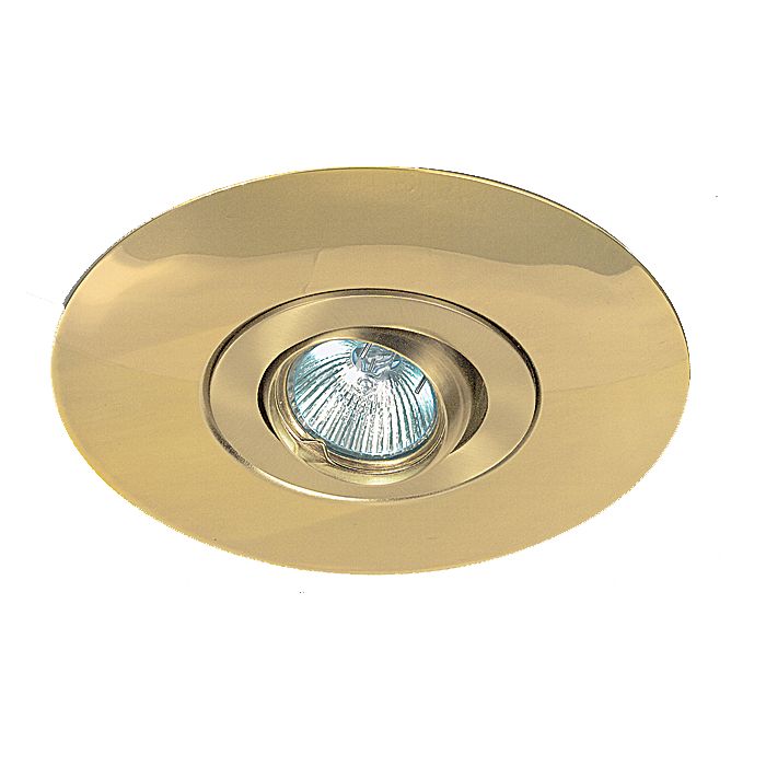 MR16 Eyeball Large Flange Downlight Gold 50W SV-EYEL-GD Superlux