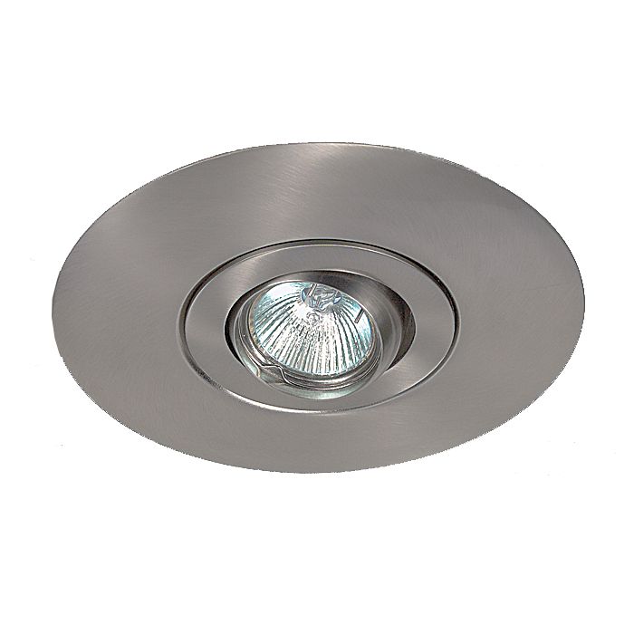 MR16 Eyeball Large Flange Downlight Satin Chrome 50W SV-EYEL-SC Superlux