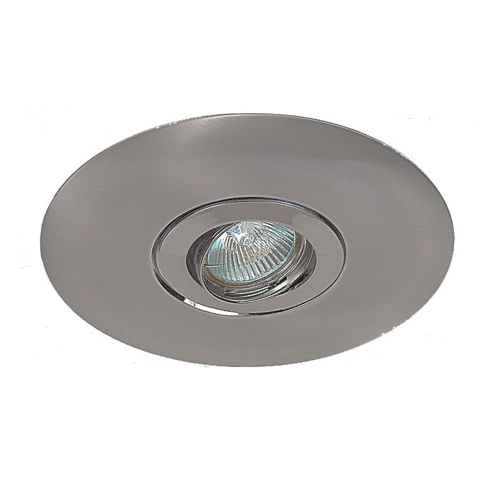 MR16 Tilt Large Flange Downlight Satin Chrome 50W SV-TLTL-SC Superlux