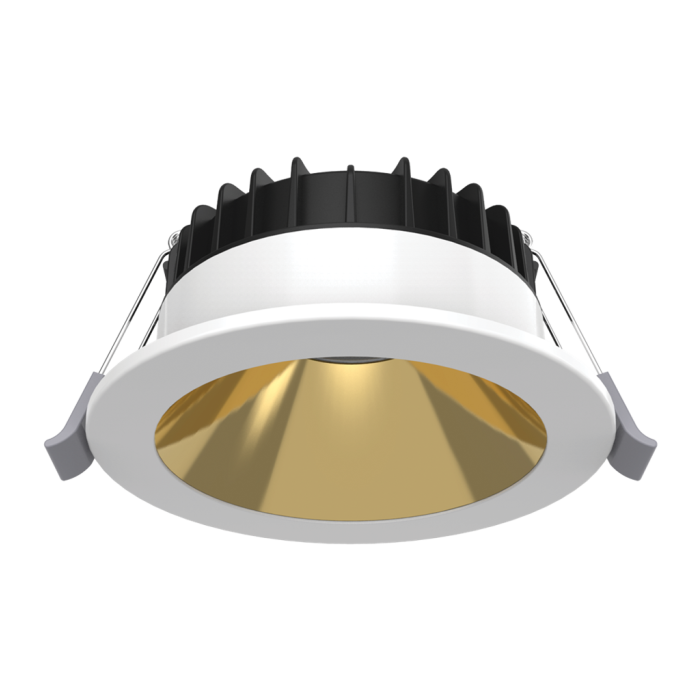 SWAP-DEEP 8W 90MM CRI80 LED TRIO DOWNLIGHT WHITE/GOLD 21448