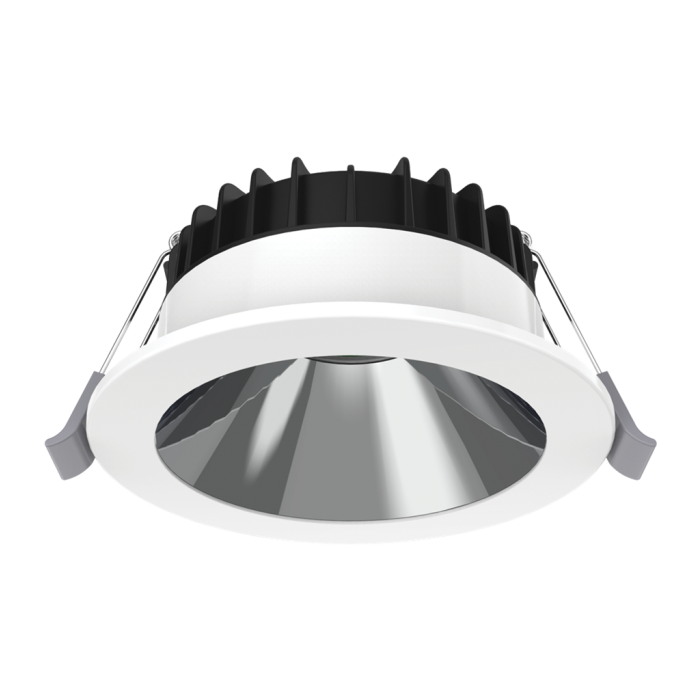 SWAP-DEEP 8W 90MM CRI80 LED TRIO DOWNLIGHT WHITE/CHROME 21449