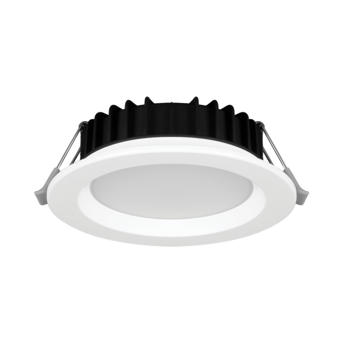 TACK 8W RND LED D/L IP44 WHITE TRIO 20832