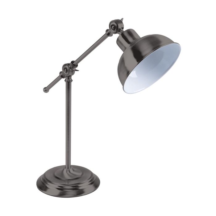 TINLEY-DL DESK LAMP 1 XE27 240V ANTIQUE CHROME 22526