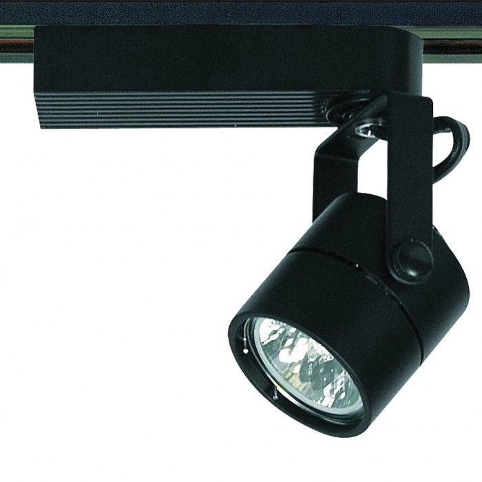 TK Series Cylindrical MR16 Track Spotlight Black 50W TK21-BL Superlux