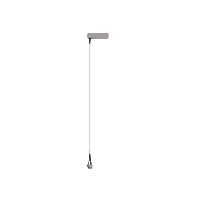 TK Series MR16 Tracklight Pendant Silver/Grey, Chrome 50W TK391-SI-CH Superlux