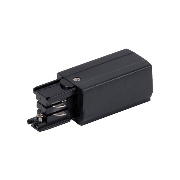 Trak 3 Circuit 240V Live Right End Black - 22156	