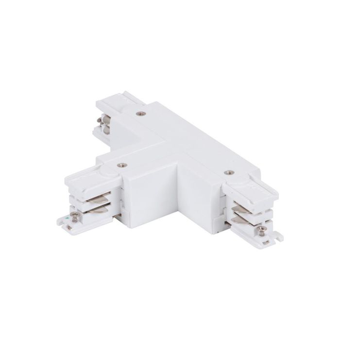 Trak 3 Circuit 240V T Shape Right Live White - 22179	