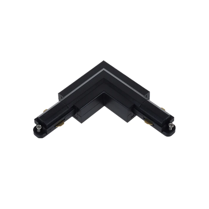 Track Connector L-piece Black Left TRK1BLCON3L