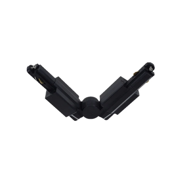 Track Connector Elbow Connector Black Left TRK1BLCON6L