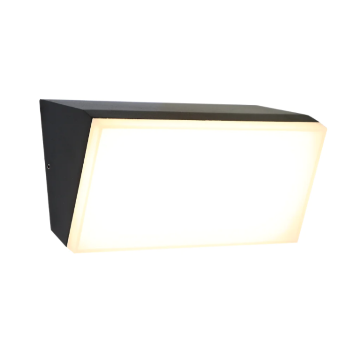 TULS1EBLK, Exterior Wall Light, Cougar Lighting, Tulsa Collection