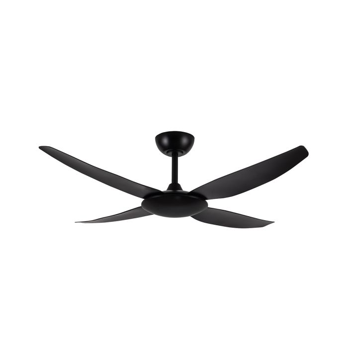 AMARI 52" DC 4 BLADES CEILING FAN BLACK- 21719/06