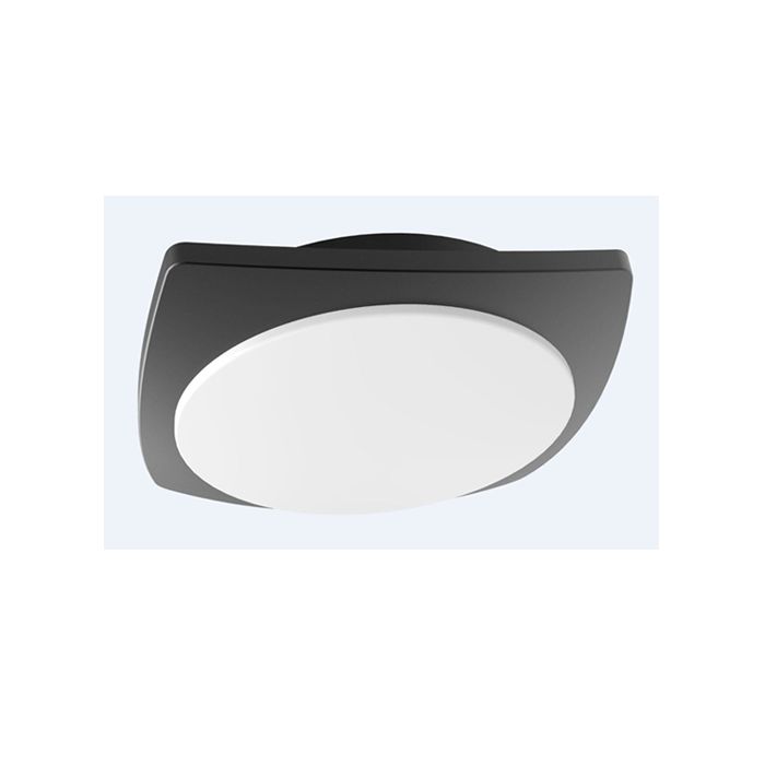 WALL / CEILING LED S/M Dark Grey SQ ULAN1 CLA Lighting