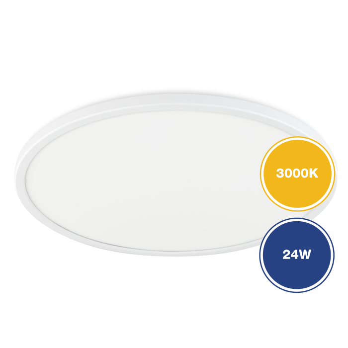 Ultrathin Architectural Oyster 3000K Dimmable White - 183013 