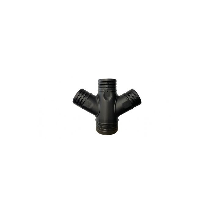  Double Branch Take Off Poly Fitting Duct Connector V200-3X150DBTO