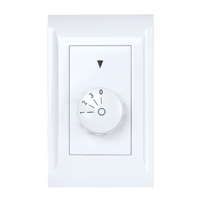 MULTI FAN WALL CONTROLLER 3 SPEED WHITE-99777