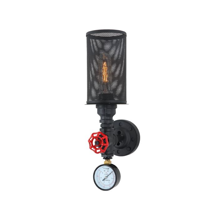  VENETO SERIES WALL LAMP 1*ES 60W BLK IRON VENETO-W1 CLA LIGHTING