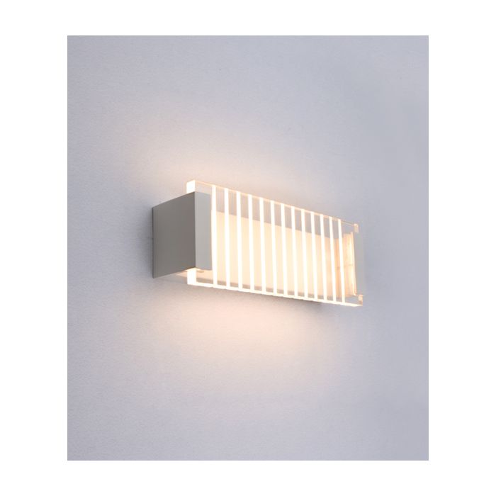   WALL INT S/M CITY LED S/C RECT 3000K 12W  VIENNA CLA LIGHTING