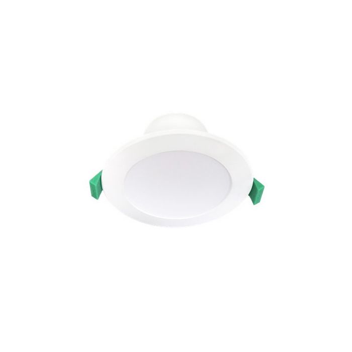 Tradetec Vito 9w Flat Tricolour LED Integrated Downlight Matt White - TLVD3459WD