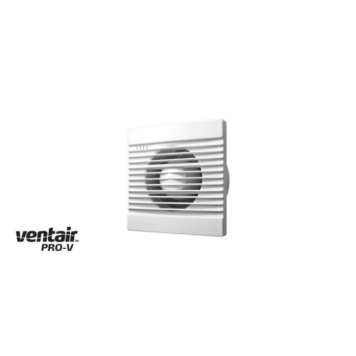 SLIMLINE 100 - 100mm Wall/Window/Ceiling Exhaust fan - White VSLF100 Ventair