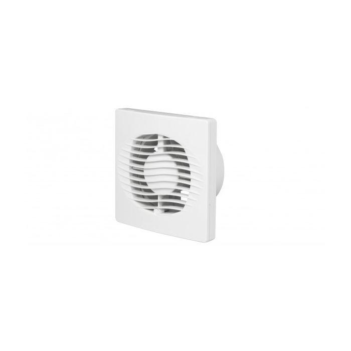 All Purpose 100mm Wall/Ceiling Exhaust fan -with inbuilt run-on timer - White - VWX100T