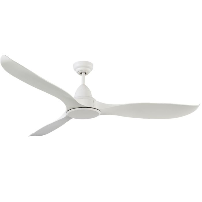 Wave DC 52" Ceiling Fan White - MWF133WSR