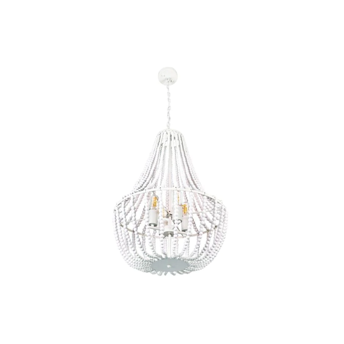 Willow 4Lt White 25W E27 pendant - MG2624WHT 