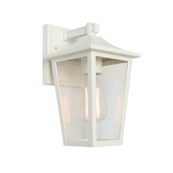 York Exterior Wall Light White - YORK1EWHT