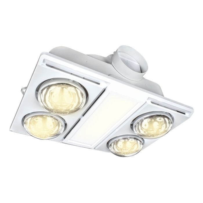 SUPERNOVA-II 4+1 CCT LED LIGHT 3-IN-1 BATHROOM MATE - WHITE - 20749/05