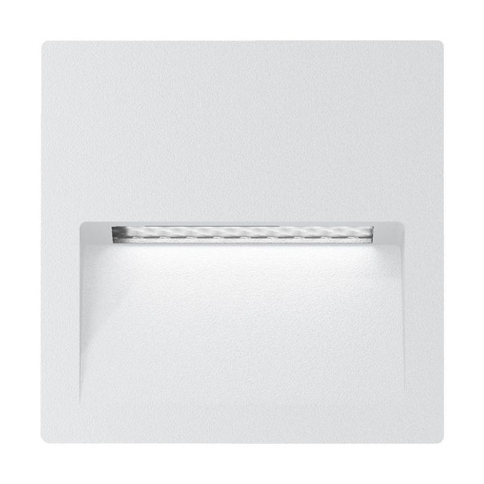 Zac-4 4W LED 240V Square Recessed Light White / Warm White - 19741