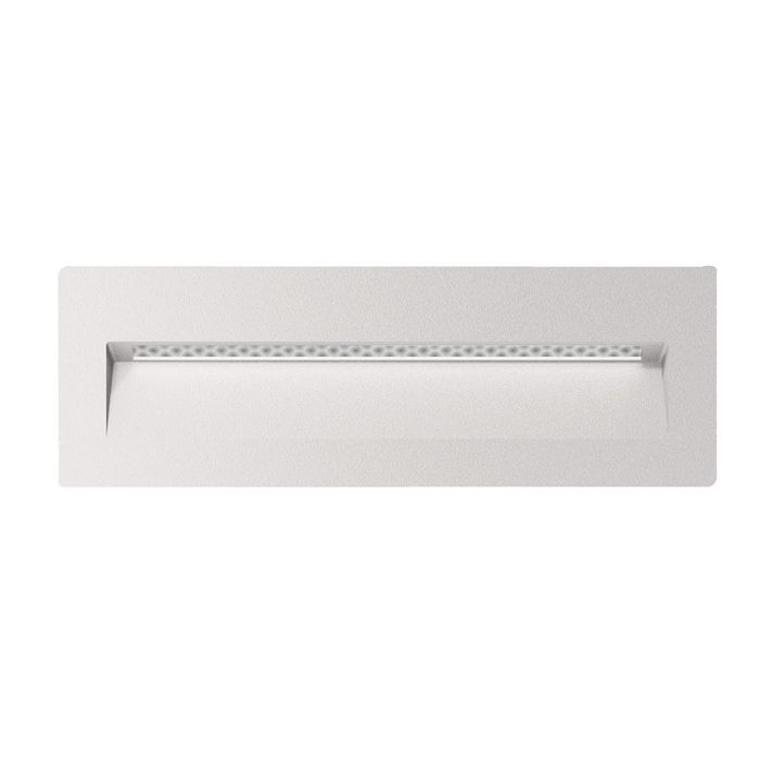 Zac-8 8W LED 240V Rectangular Recessed Brick Light White / Warm White - 19766