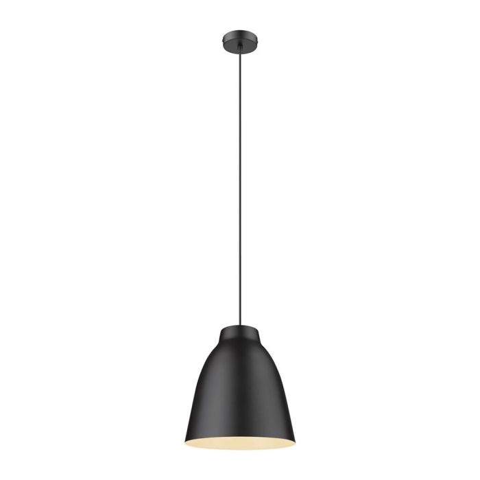 Zoey 260mm 1 Light Pendant Black - 31377