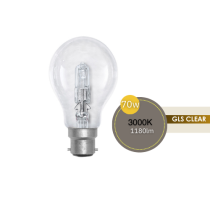 GLS 70W BC CLEAR HALOGEN LUS30026