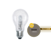 GLS 28W ES CLEAR HALOGEN LUS30028