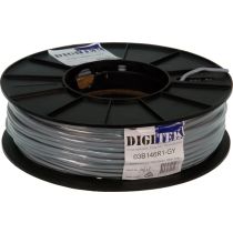 Digitek 6 Core 14/0.20mm Security Cable 100m Reel - Grey