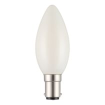 Filament Candle Frosted  4W LED B15 Dimmable / Cool White 206449