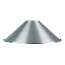 VICTORIANA 11" SHADE ONLY BR ALUMINIUM (27cm)