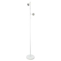 DAXAM LED TWIN FLOOR LAMP WHITE