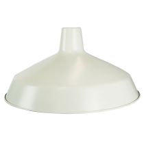 WAREHOUSER 375MM METAL SHADE WHITE