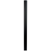 PLUMB 60MM POST ONLY HT 2400MM BLACK