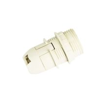 LAMPHOLDER - WHITE SES/E14 10mm ExtThred