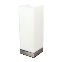 PEPE SQUARE TOUCH LAMP Opal Matt / BrChr