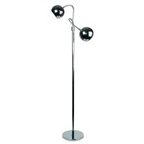 BOBO TWIN FLEX FLOOR LAMP CHROME