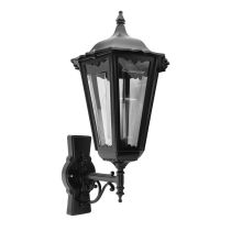 Chester Upward Wall Light Large Black - 15063	