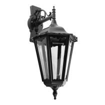 Chester Downward Wall Light Large Black - 15069	