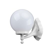 Siena 20cm Sphere Wall Bracket Light White - 15523	