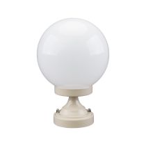 Siena 20cm Sphere CTC Pillar Mount Light Beige - 15536	