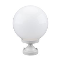 Siena 25cm Sphere CTC Pillar Mount Light White - 15547