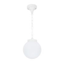 Siena 20cm Sphere Pendant Light White - 15553	