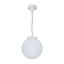 Siena 25cm Sphere Pendant Light White - 15559	